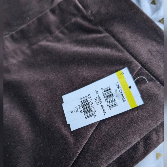 New A.L.C. Sophie Pant - Chocolate Plum size 6 - Picture 3 of 8